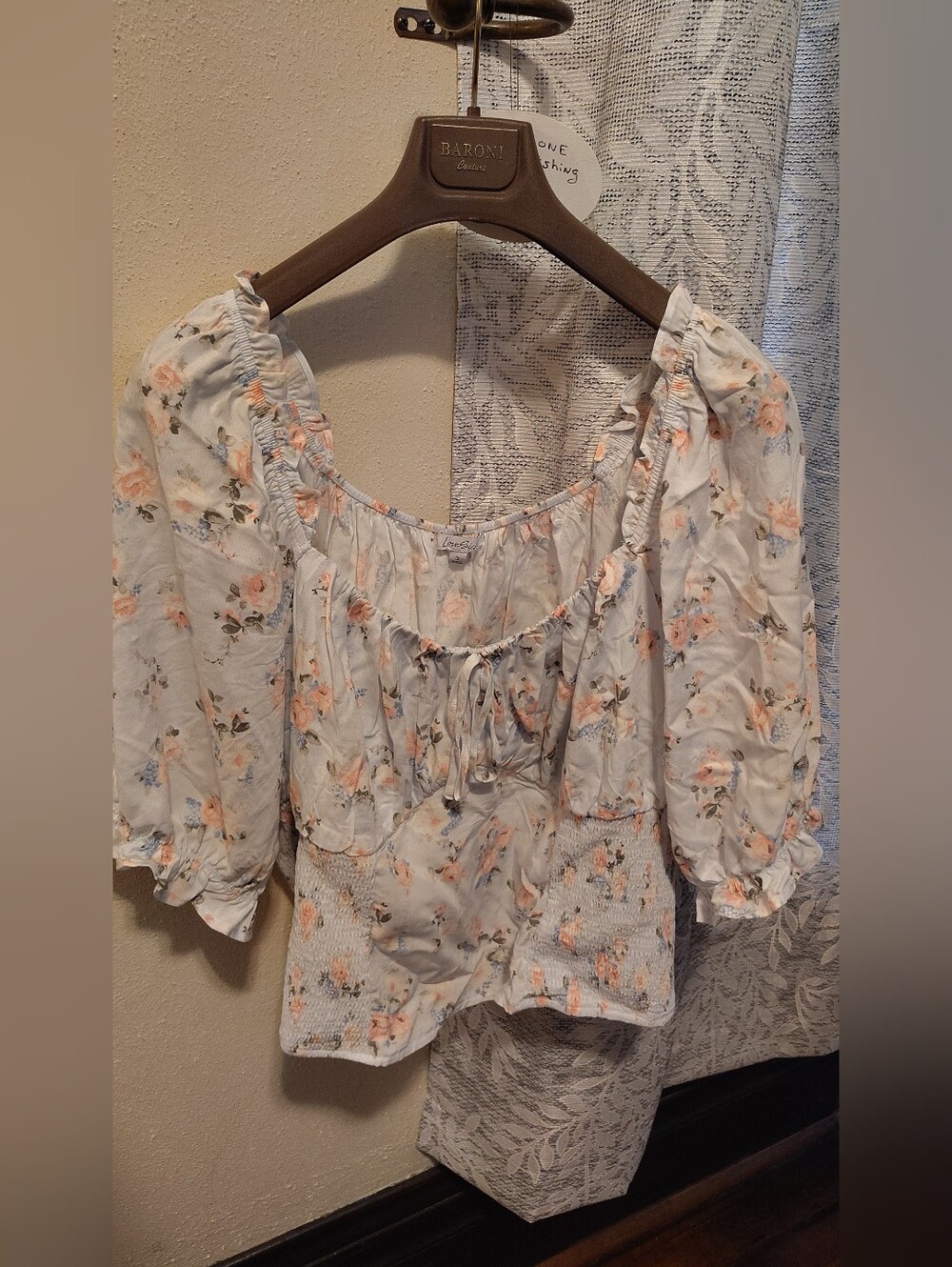 LoveSick (Torrid)  Elbow Sleeve Smocked Top